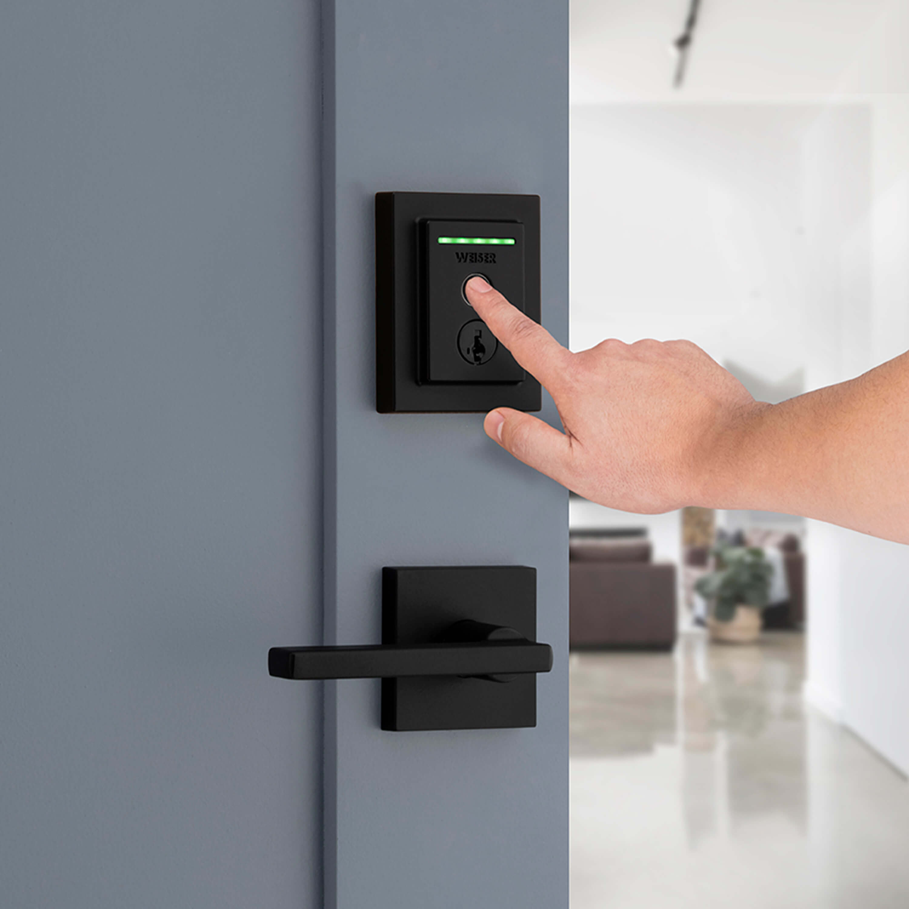 Halo Wi-Fi Enabled Smart Lock with Fingerprint Access 