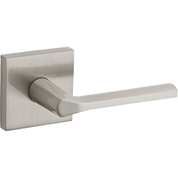 Lisbon passage lever in satin nickel and other levers